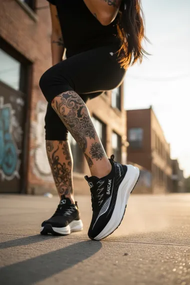 Adidasi dama sport, negri, K76