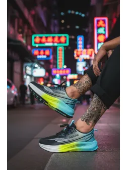 Adidasi barbati sport albastri K77