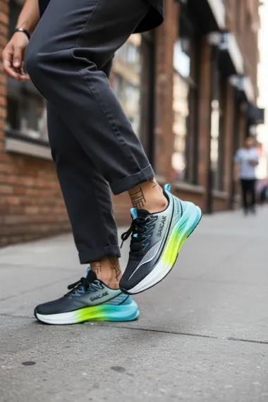 Adidasi barbati sport albastri K77