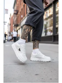 Adidasi barbati casual, albi L100