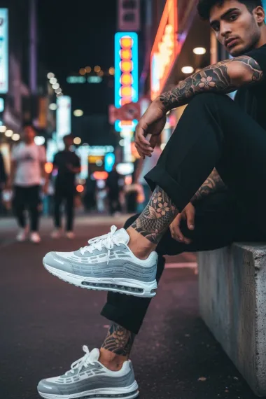 Adidasi barbati casual, gri M68