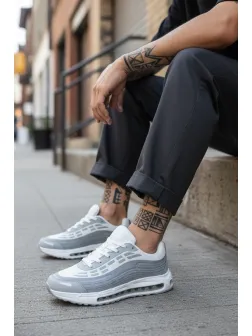 Adidasi barbati casual, gri M68