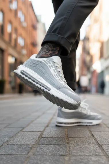 Adidasi barbati casual, gri M68