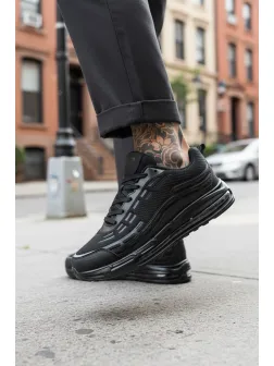 Adidasi barbati casual, negri M68