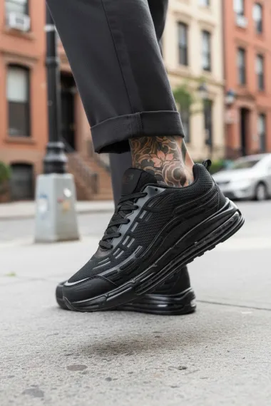 Adidasi barbati casual, negri M68