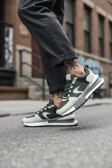 Adidasi barbati casual, kaki A105 T14-2