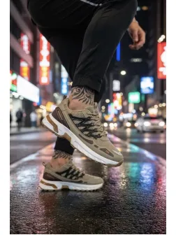 Adidasi barbati casual, bej A106 N9-3