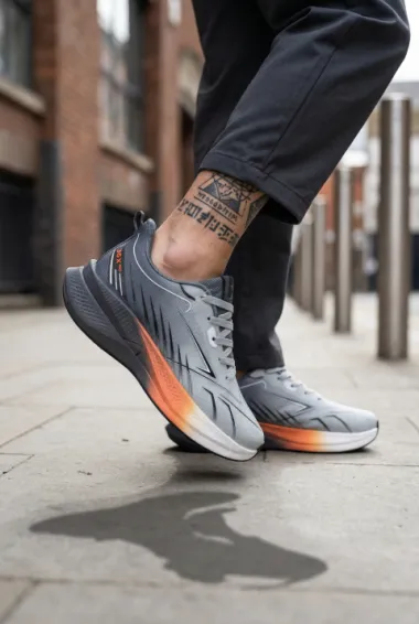 Adidasi barbati sport gri F5