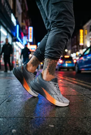 Adidasi barbati sport gri F5