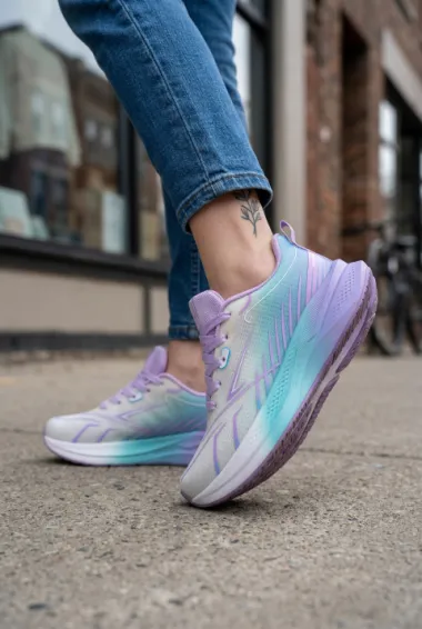 Adidasi dama sport, mov, F5