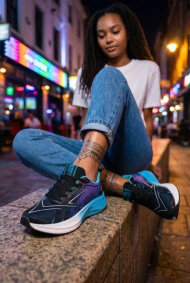 Adidasi dama sport, albastri, 2532