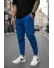 Pantaloni de trening cargo, bleumarin, conici K041 N4-4