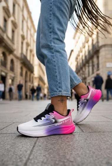 Adidasi dama sport, roz, 2532