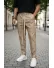 Pantaloni de trening crem conici 2648 34-3.1