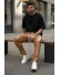 Pantaloni de trening maro conici 2648 33-2.2