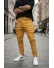 Pantaloni barbati casual mustar Y102 Pantaloni barbati casual mustar Y102