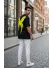 Tricou barbati, negru, oversize, premium Y265 6-2.1