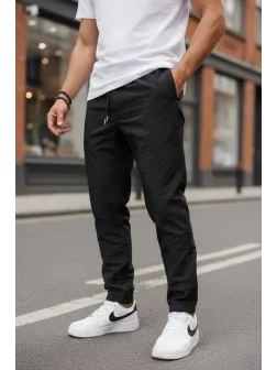 Pantaloni de treningnegri, conici Y291 P20-5.1 Pantaloni de treningnegri, conici Y291 P20-5.1