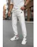 Pantaloni de trening albi conici GG112 27-3.1
