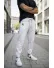 Pantaloni de trening albi conici GG112 27-3.1