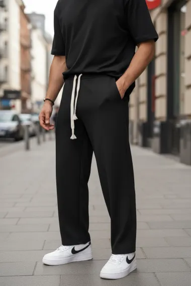 Pantaloni de trening negri GG105 28-3.3