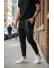 Pantaloni de trening negri conici 10141 19-3.1