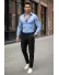 Camasa barbati slim fit albastra B8180 D3-5.1