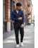 Camasa barbati slim fit bleumarin B8412 Camasa barbati slim fit bleumarin B8412