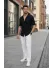 Camasa barbati slim fit neagra Y086 P20-2.3
