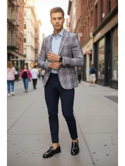 Sacou barbati slim fit 1181 Y1-2 