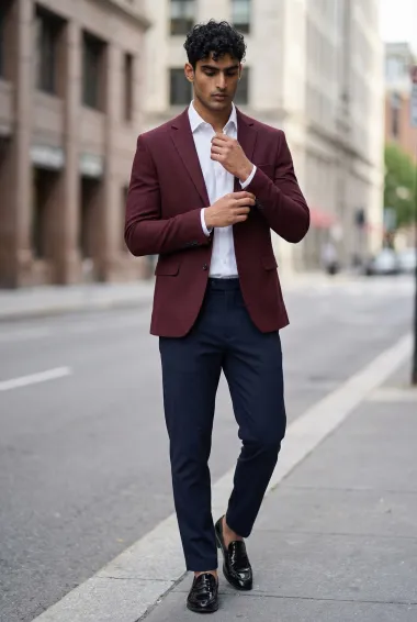 Sacou barbati slim fit 540 P18-3.1