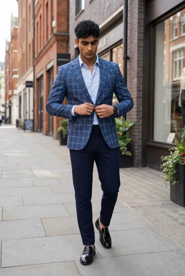 Sacou barbati slim fit 544 P18-3.1