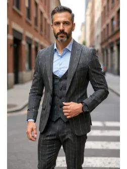 Costum barbati slim fit + Vestagri 792 P19-2.2 Costum barbati slim fit + Vestagri 792 P19-2.2