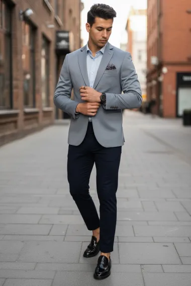 Sacou barbati slim fit ZR 948 Y
