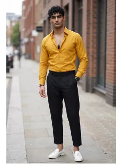 Camasa barbati mustar B8826 15-4.3 Camasa barbati mustar B8826 15-4.3