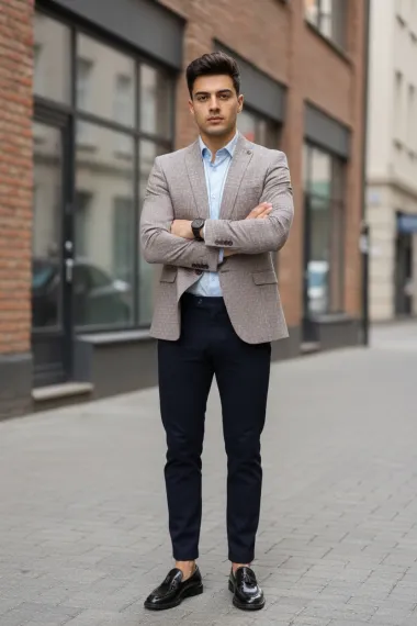 Sacou barbati slim fit TD3019 P19-1.2