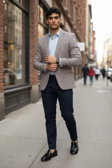 Sacou barbati slim fit TD3019 P19-1.2