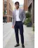 Sacou barbati slim fit in carouri b1181