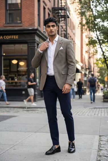 Sacou barbati slim fit b3141 P19-1.2