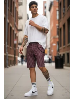 Pantaloni scurti casual dungi 13326 O2-7