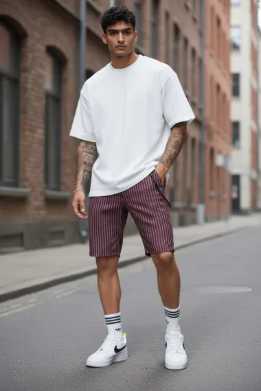 Pantaloni scurti casual dungi 13326 O2-7