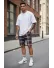 Pantaloni scurti casual carouri 13329 D4-1.3