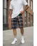 Pantaloni scurti casual carouri 13331 D4-1.3