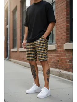 Pantaloni scurti casual, cu imprimeu, 13146 14-3.3