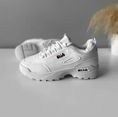 Adidasi dama casual albi M008 T6-1