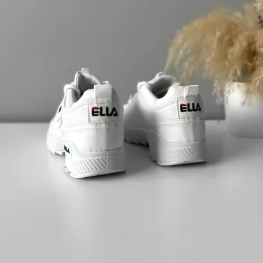 Adidasi dama casual albi M008 T6-1