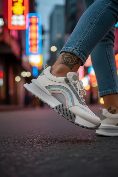 Adidasi dama casual bej CL2302 N13-3