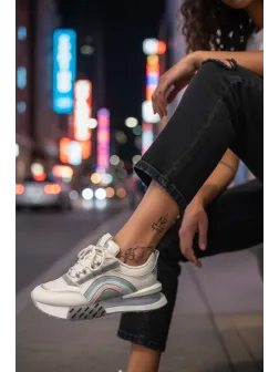 Adidasi dama casual bej CL2302 N13-3