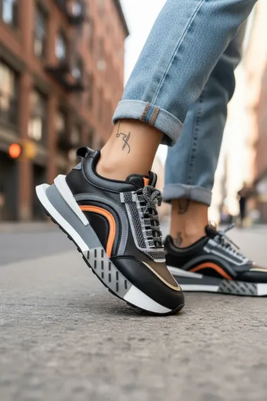 Adidasi dama casual negri CL2302 N11-3