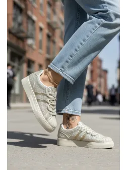 Adidasi dama casual bej M2095 N9-2